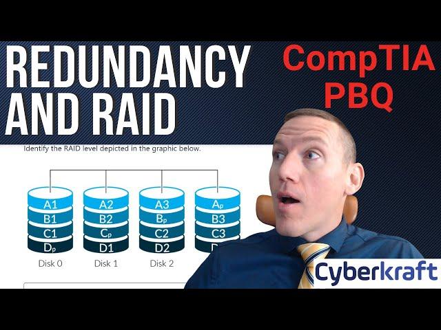 Redundancy Strategies and RAID - CompTIA  PBQ 13