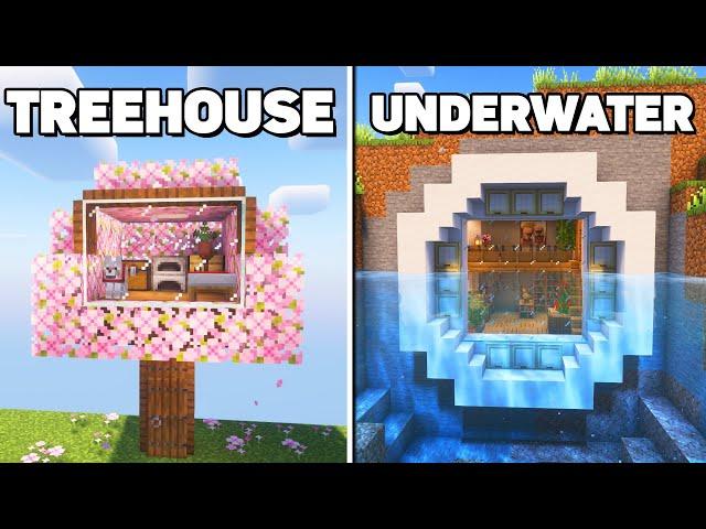 Minecraft: 3 EASY Starter Houses!