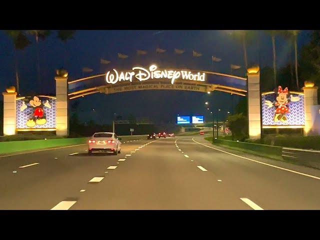 Driving Orlando Airport To Walt Disney World