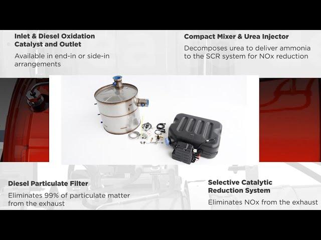 The operation process of the cummins aftertreatment system