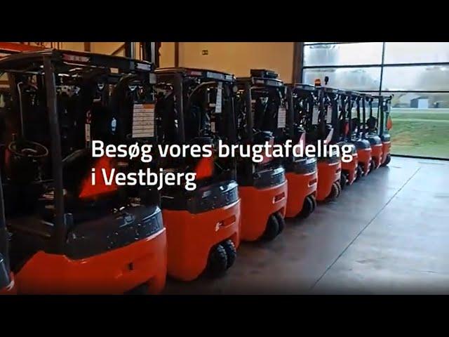 Køb brugte gaffeltrucks hos Toyota Material Handling Danmark