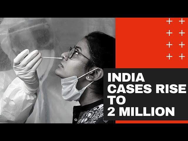 India Crosses 2 Million Covid-19 Cases