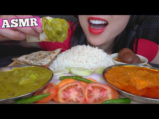 ASMR EATING INDIAN FOOD #2 (EATING SOUNDS) NO TALKING | SAS-ASMR