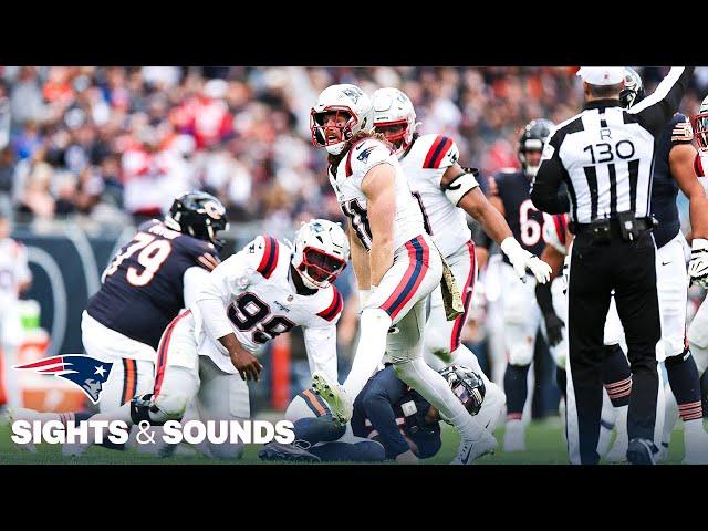 Sights & Sounds Patriots Defense Sacks Caleb Williams NINE Times in Win vs. Bears | NFL Week 10