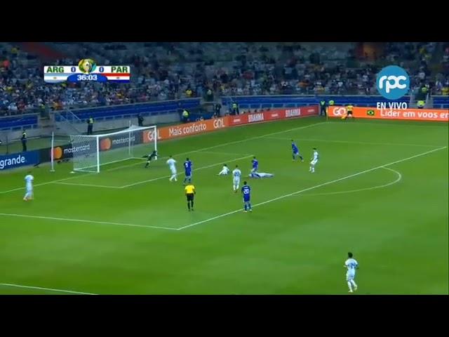 Impresionante corrida de Miguel Almirón para el gol de Paraguay | Paraguay 1 Argentina 1