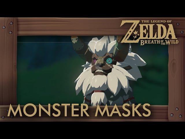 Zelda Breath of the Wild - All Monster Masks