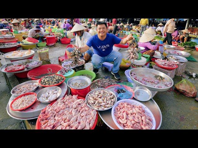 Discovering Local Delicacies at the Mekong Delta's Most Beautiful Market - Unique Cuisine | SAPA TV