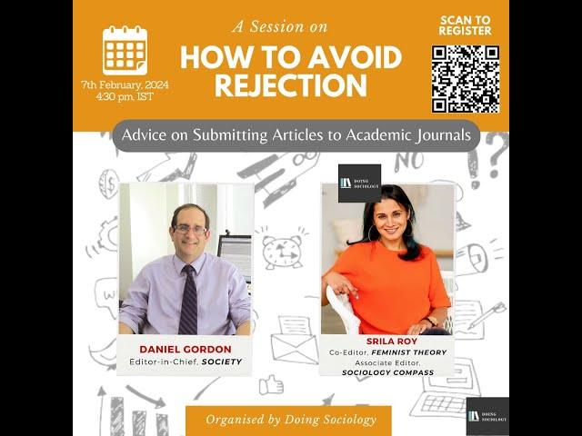 How to Avoid Rejection: Advice on Submitting Articles to Academic Journals