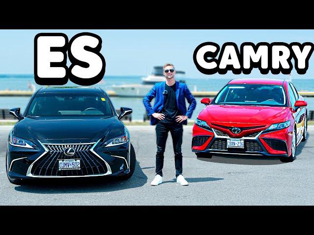 2023 Lexus ES vs Toyota Camry Full Review: Biggest Differences and Updates