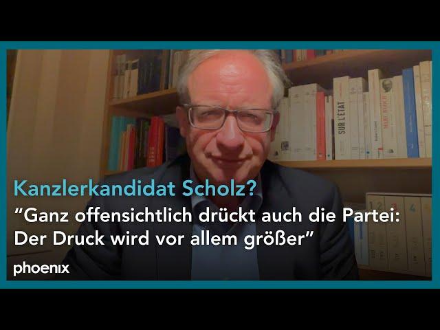 SPD-Kanzlerkandidatur: Einordnung von Publizist Albrecht von Lucke | 18.11.24