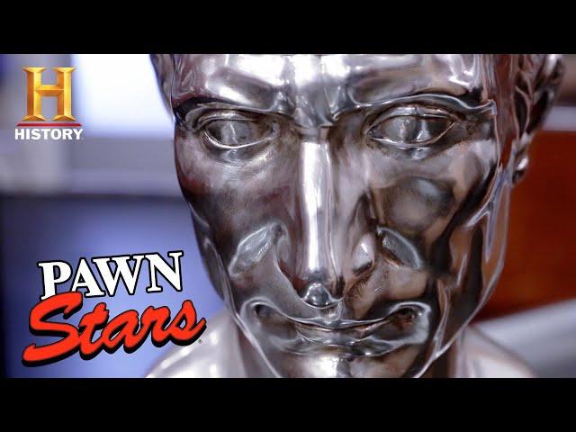 Pawn Stars: RARE Julius Caesar Bust is PURE SILVER (Season 18) | History