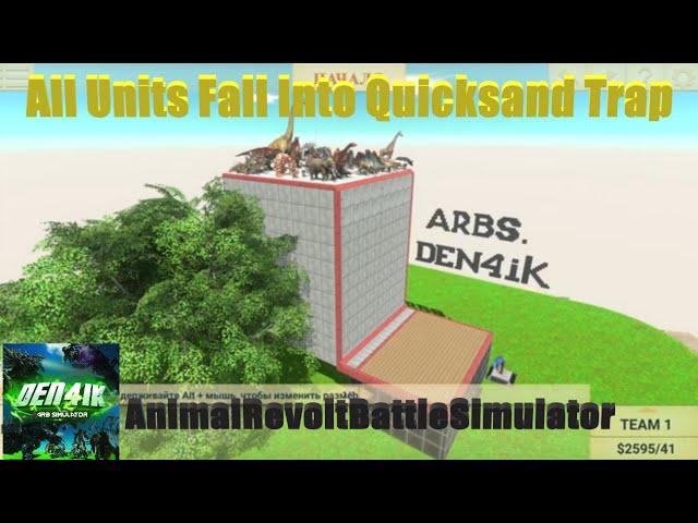 All Units Fall Into Quicksand Trap - ARBS -Den4ik-ARBSimulator