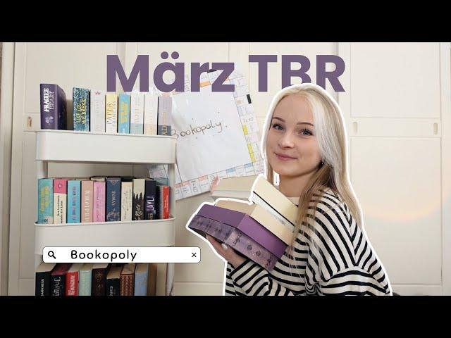 BOOKOPOLY  | I'm earning my TBR for March 2025 | nckreads