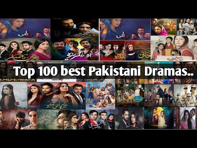 Top 100 dramas of Pakistan||Best 100 pakistani dramas - 100 drama - Pakistani Drama