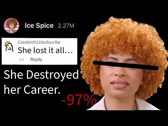 Ice spice has lost 39 MILLION listeners. Why?