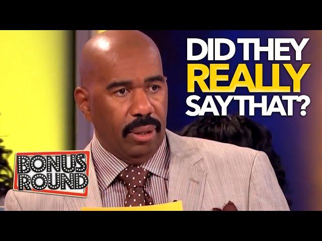 NO WAY! THESE ANSWERS ARE GUARANTEED TO MAKE YOU LAUGH! Family Feud USA With Steve Harvey