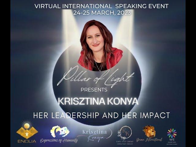 International Speakers Conference Your Leadership Your Impact Welcomes Krisztina Konya