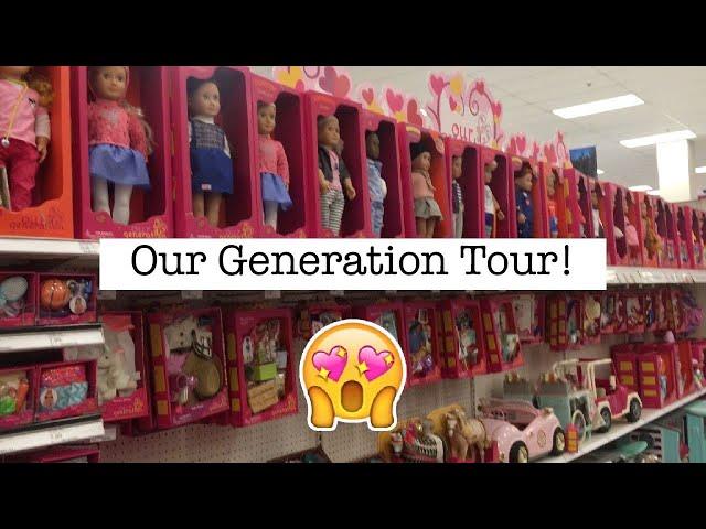 HUGE Our Generation Toy Tour! I Dolls and Accessories!