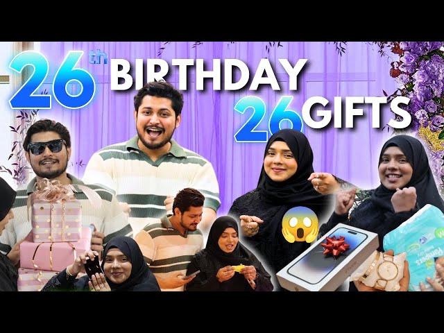 26 Gifts On My Wife’s 26th Birthday  | Twist Ke Saath| Nida Ka Epic Reaction  | Sufiyan and Nida