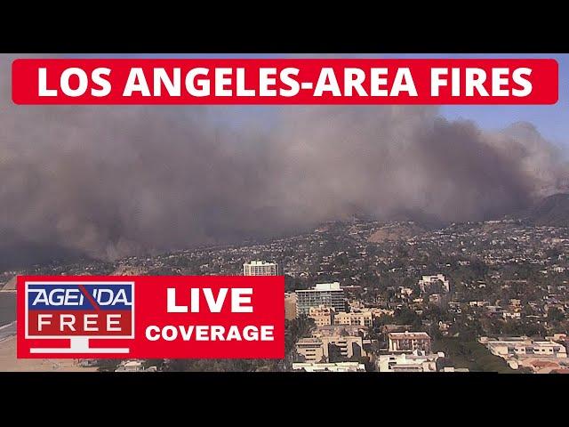 LA Fires: Palisades Fire, Kenneth Fire, Eaton Fire & Others - LIVE Breaking News Coverage