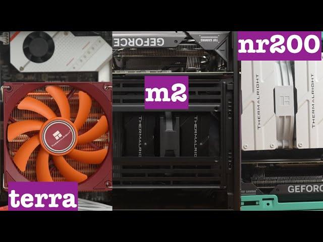 9800X3D SFF Builds: NR200, NCase M2, and Fractal Terra!