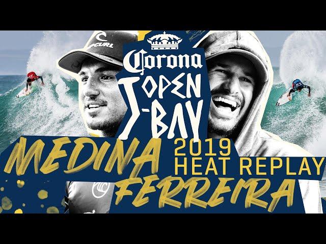 Gabriel Medina vs Italo Ferreira '19 Corona Open J-Bay Final | ALL TIME HEAT REPLAY