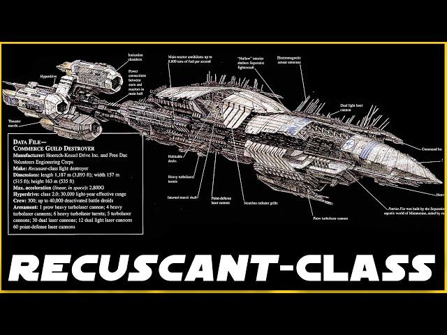 Recusant-class Light Destroyer COMPLETE Breakdown | CIS Navy Ships