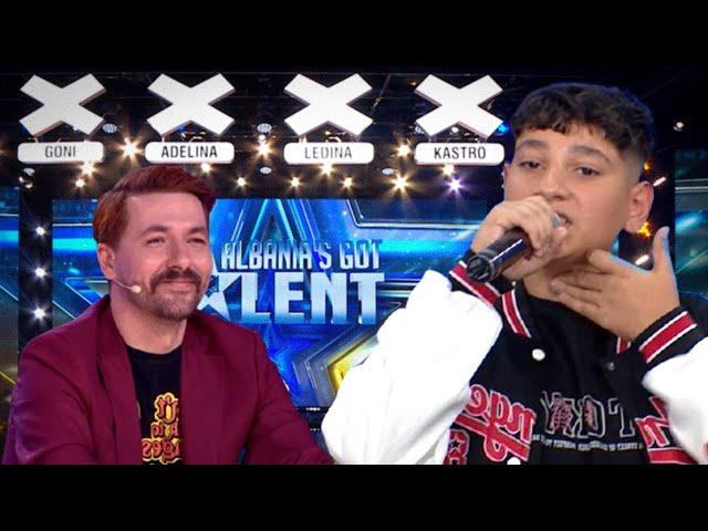 Fatmiri bëhet bashkë me Kastron në ‘beatbox’ - Albania's Got Talent