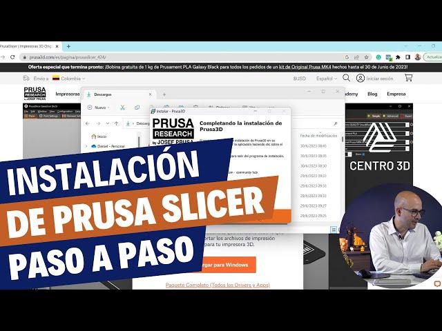 ️ Cómo descargar e instalar Prusa Slicer PASO A PASO | Guía completa para principiantes