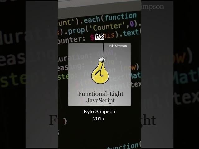 Beginner books recommendations to learn functional programming in JavaScript.