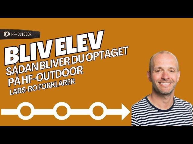 Hvordan bliver man optaget på HF-Outdoor?