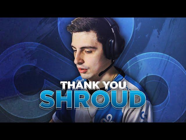 Thank you: Michael "Shroud" Grzesiek | Cloud9 CS:GO Announcement