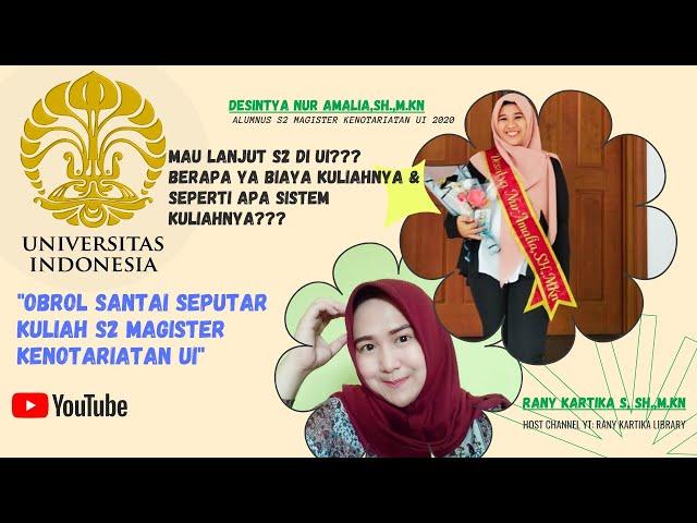 "Kepo" in biaya kuliah S2 Mahasiswa UI hingga Prosedur Pendaftaran & model perkuliahan. Keren Banget