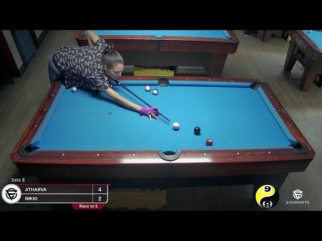 ATHARVA vs NIKKI - METRO CAFE - TABLE 2 | EvoSports