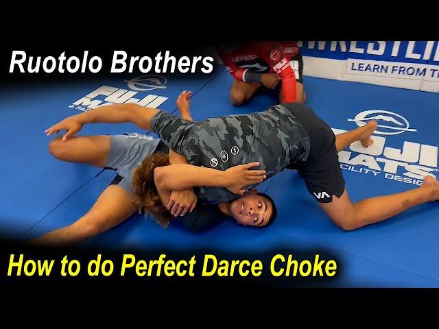 The PERFECT Darce Choke with Ruotolo Brothers