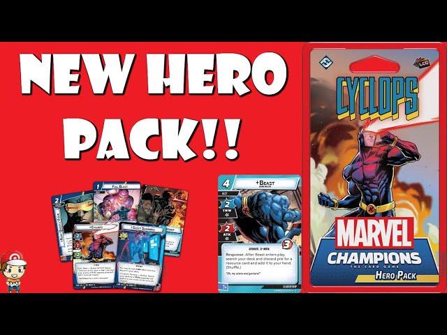 Cyclops is Coming to Marvel Champions! Any Aspect Allies! New Hero Pack!