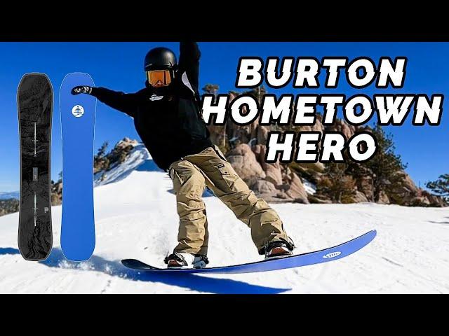 Burton's Do-It-All Freeride Snowboard | The Hometown Hero Review