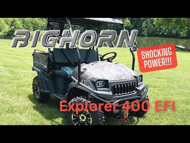 BIGHORN EXPLORER 400 EFI UTV | FIRST IMPRESSIONS!