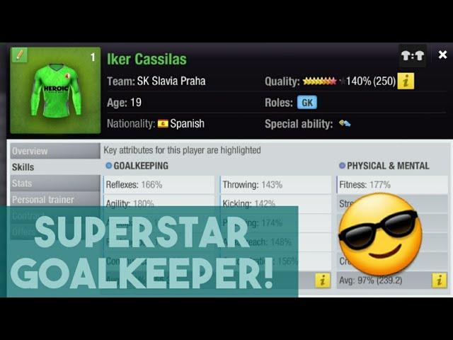 How To MAKE A SUPERSTAR GOALKEEPER in Top Eleven 2020