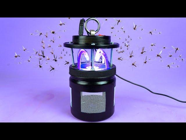 Amazing ELECTRONIC MOSQUITO TRAP using recyclable materials