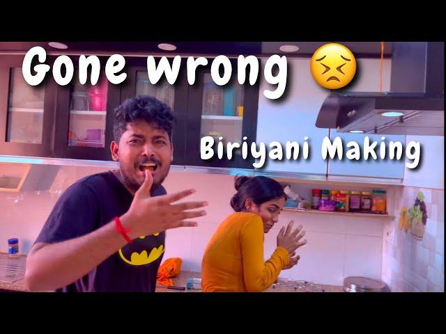 Making Biriyani | Cooking Gone Wrong | Anjali Prabhakaran