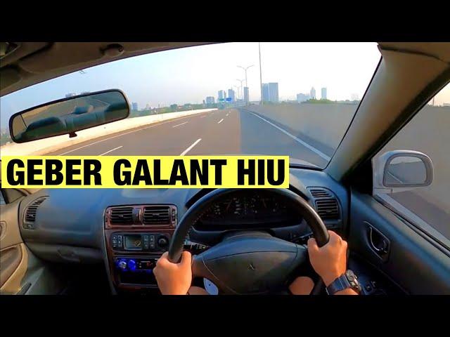 TEST DRIVE MITSUBISHI GALANT HIU V6 di TOL