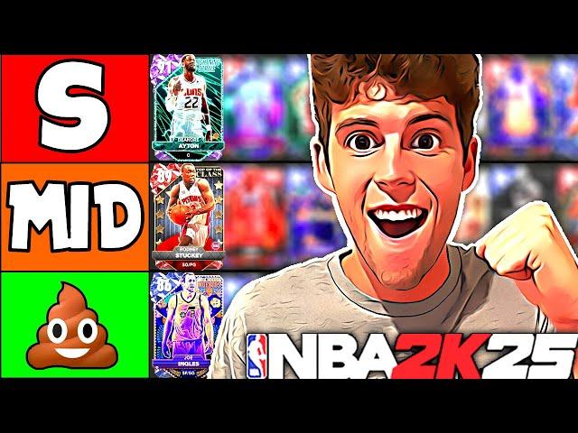 BEST BUDGET PLAYERS TIER LIST! NBA 2K25 MyTEAM