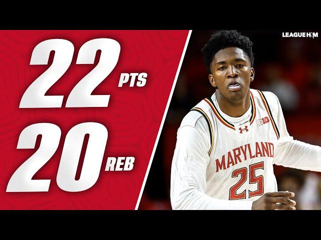 Derik Queen's HISTORIC College Debut | 22 PTS & 20 REB in 27 MIN