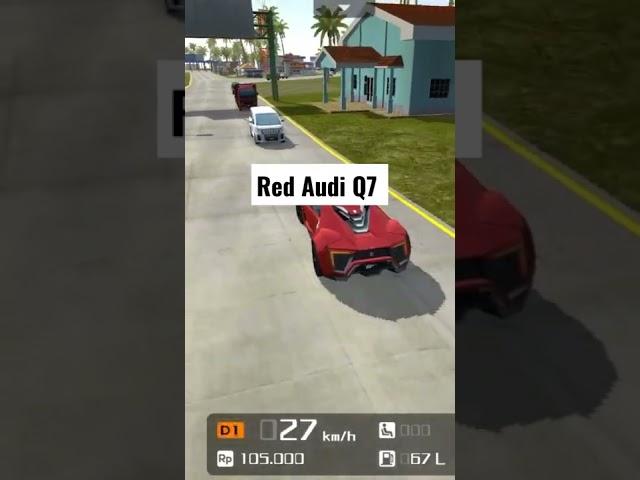 New Audi Q7 vs Bugatti drag racing #shorts #viral
