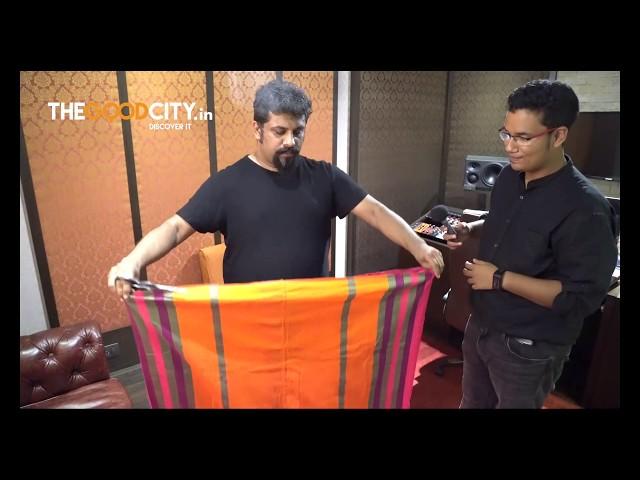 Raghu Dixit - How to tie a Lungi with Aditya Mendonca  #thegoodcityshow