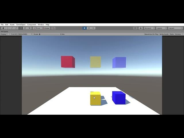 Drag and Drop  CubeObject  Unity 3D