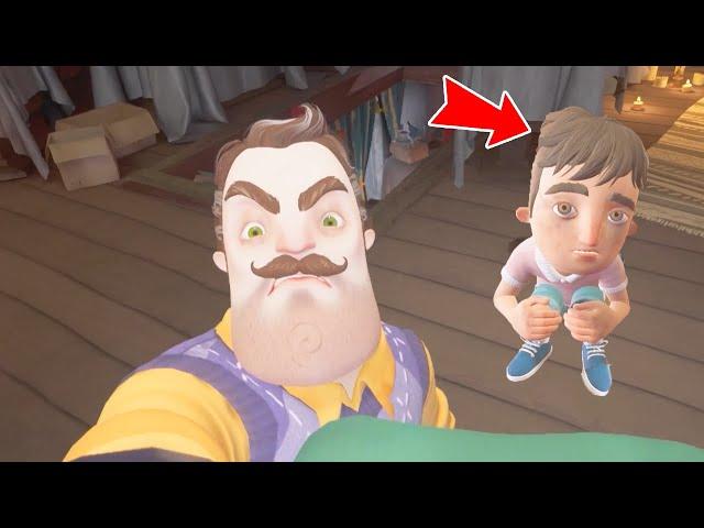 Çatlak Komşu ve Oğlu Son Buluşma Hello Neighbor 2 Oyunu