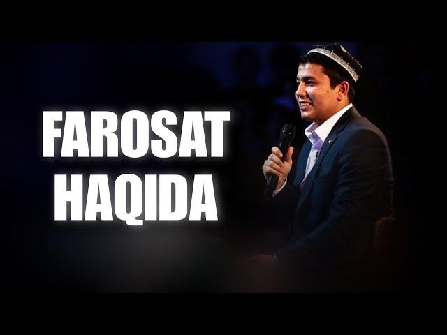 Muhammadali Eshonqulov | Farosat haqida