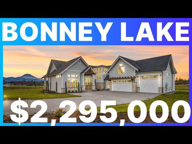 FULL TOUR | $2.3M Bonney Lake Estates New Construction Luxury Home | Bonney Lake, WA | Park Place